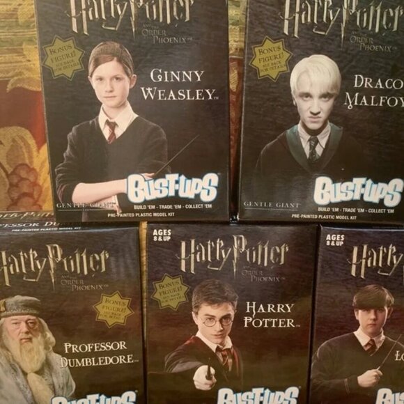 Harry Potter Bust-Ups Set of 5 (2007) - Picture 1 of 2